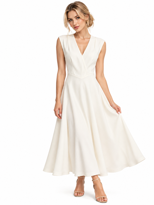 Kleid, L.K. Bennett, weiss