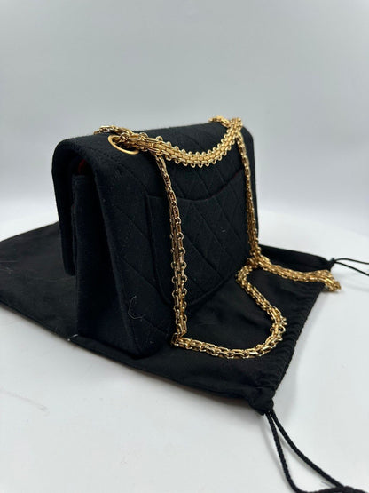 Chanel Classic Double Flap Bag “Jersey” vintage